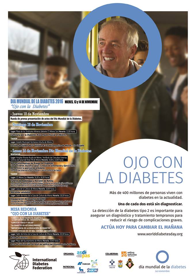 cartel dia de diabetes