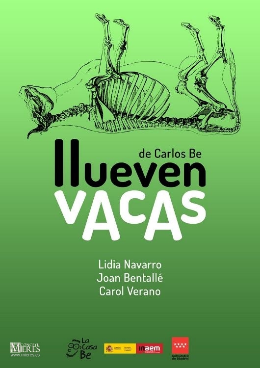Cartel Web Llueven Vacas