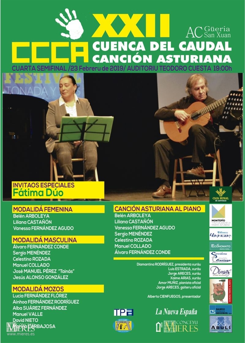 Cartel Cuarta Semifinal Concursu Cuenca Caudal