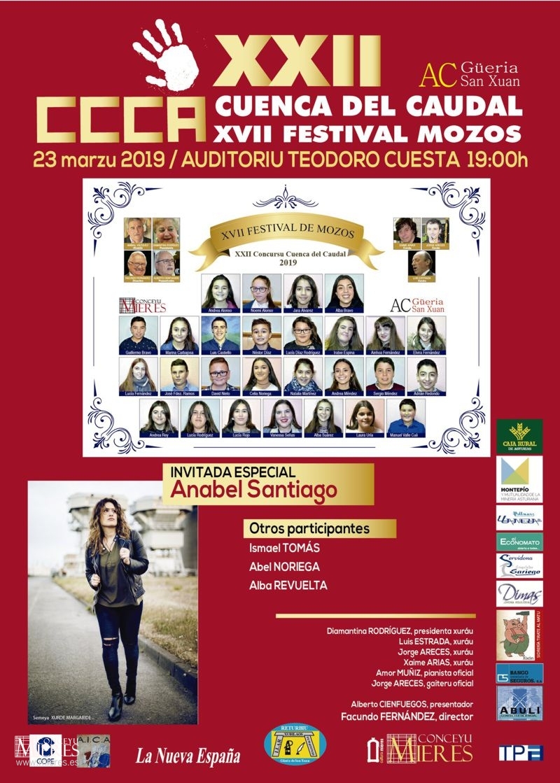 Cartel Web Mozos Cuenca Caudal 2019