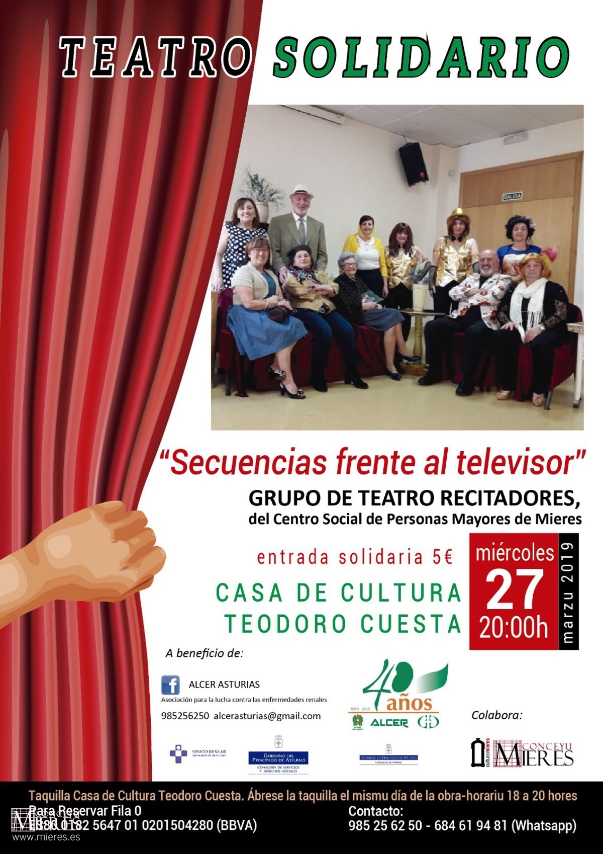 Cartel Web Teatro Recitadores Marzo 2019