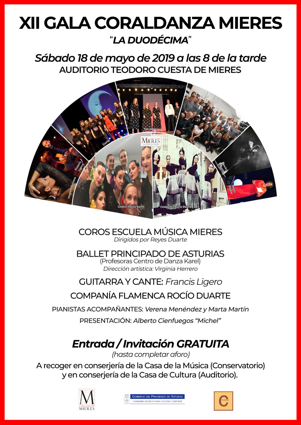 Cartel Web Gala Coraldanza 2019