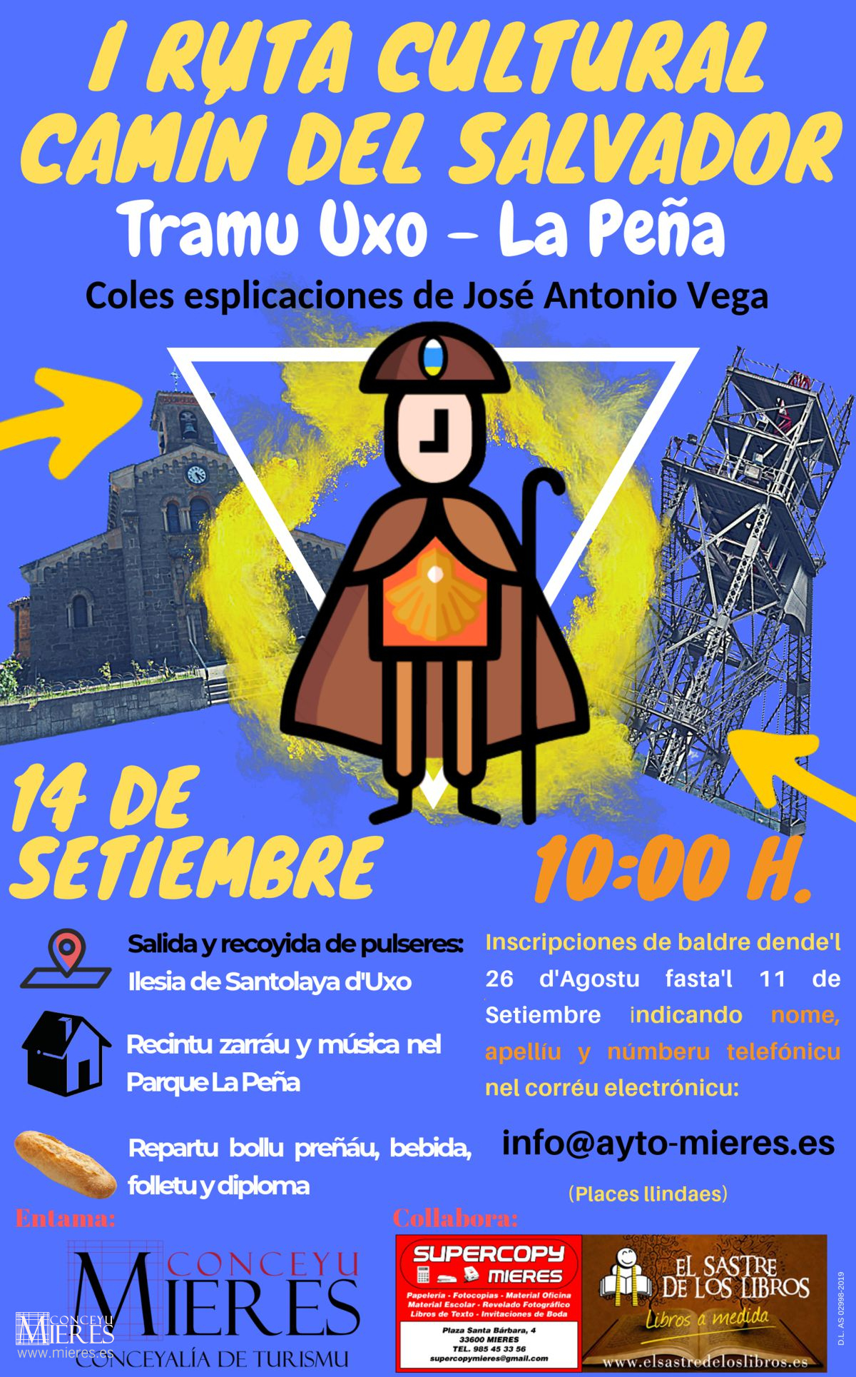 Cartel Ruta Camin Salvador 2019