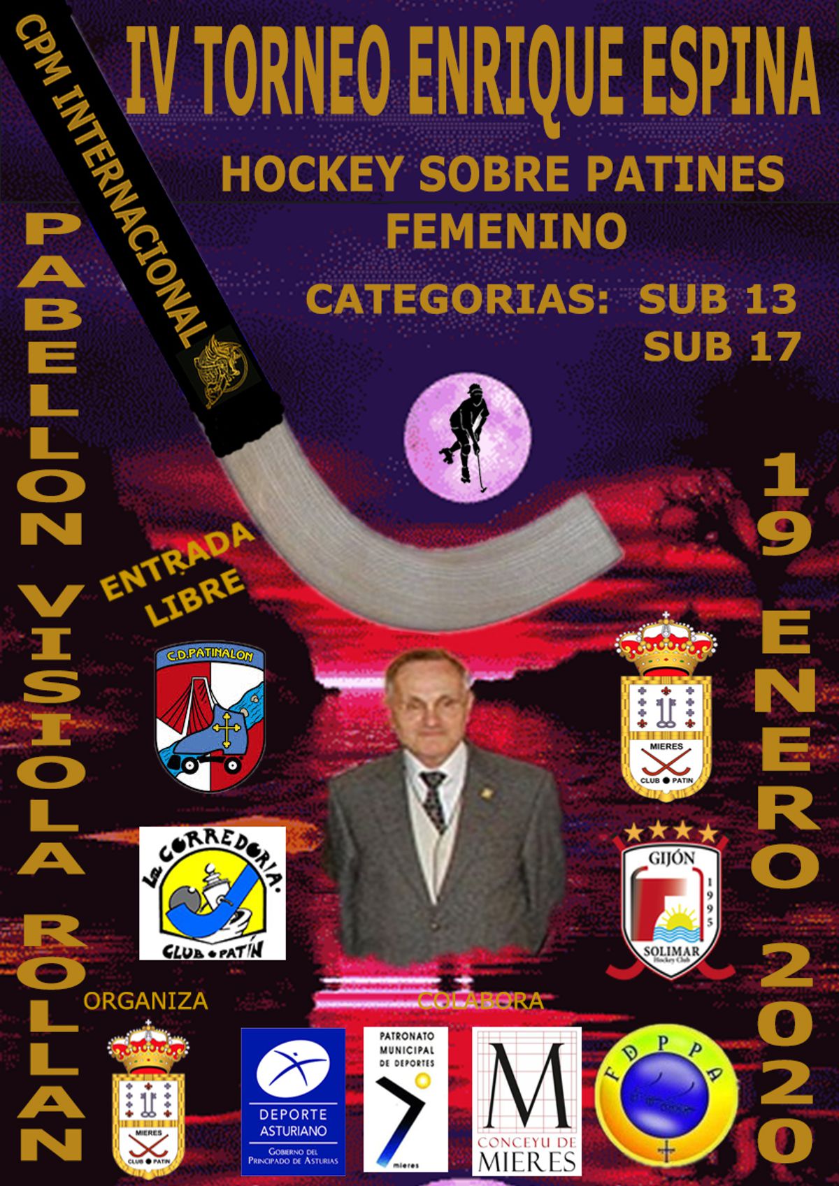 VI TORNEO ENRIQUE ESPINA Cartel