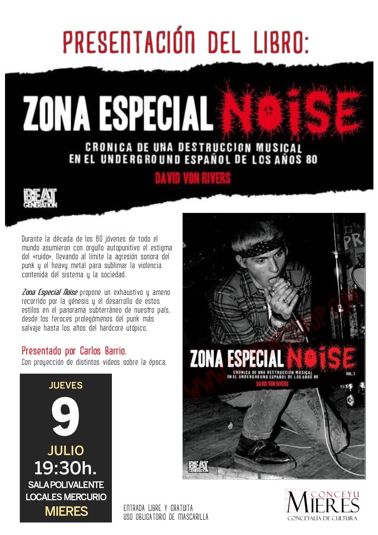 PRESENTACION LIBRO ZONA ESPECIAL NOISE