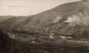 Instalaciones de Fábrica de Mieres (Foto Alonso, ca. 194?)