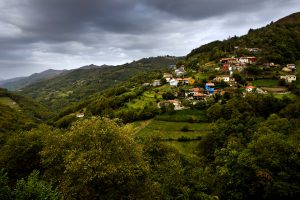 Vista a La Güeria de Urbiés (Fot: Carlos Salvo)