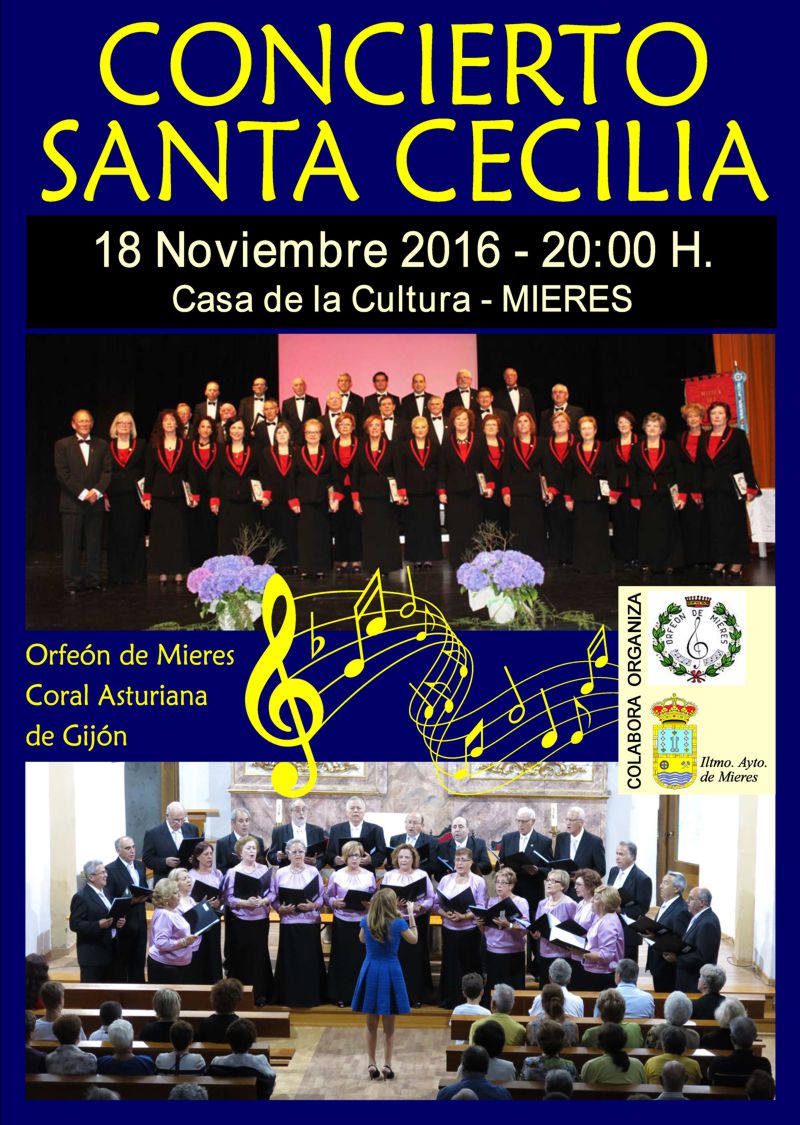 concierto santa cecilia 2016