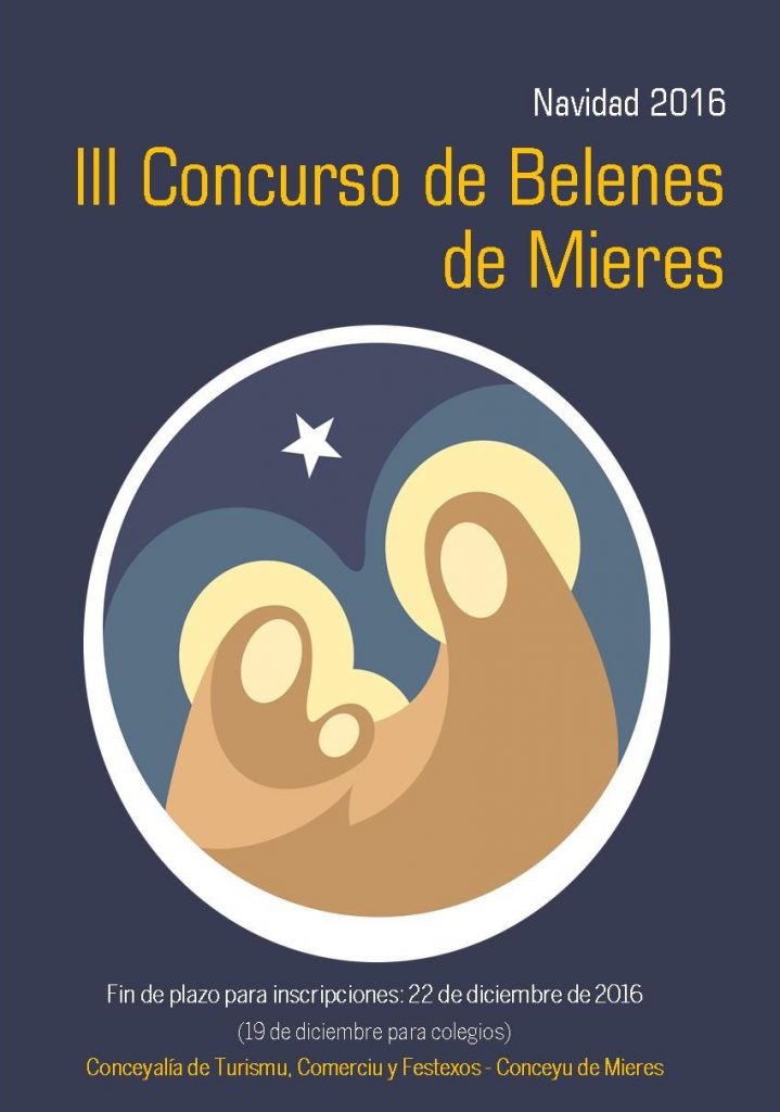 Folleto III Concurso de Belenes de Mieres