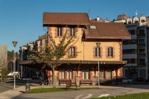 Antigua estación del Vasco - Mieres (Fot:  Ana Belén Rodríguez - AF Semeya)