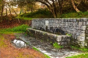 Fuente en el área recreativa Rozamayor- El Ranchu (Fot.: Ana Belén Rodríguez - AF Semeya).