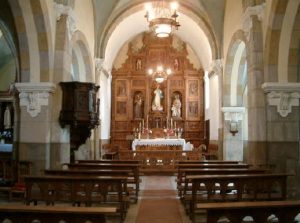 Interior Iglesia Parroquial de Santa María