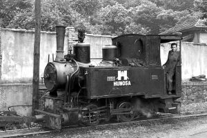 Locomotora de vapor Turon III - La Cuadriella (Fot: Herbert Schambach - Museo del Ferrocarril de Asturias)