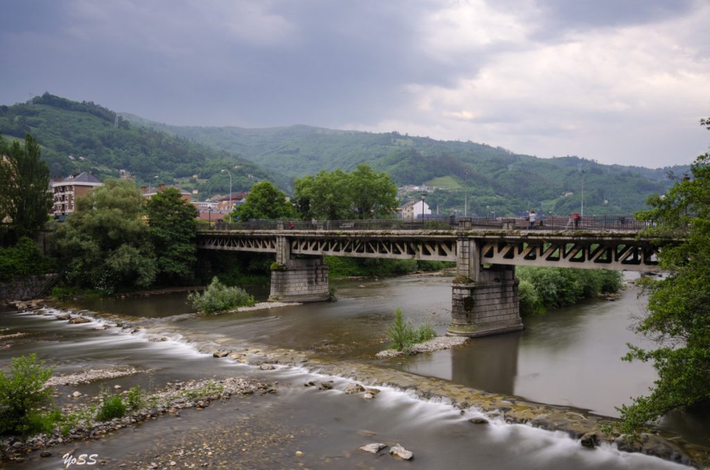 Puente La Perra en Mieres del Camín (Fot.Yolanda Suarez - AF Semeya)