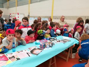 Actividades infantiles con población escolar de colegios La Salle y Santa Eulalia