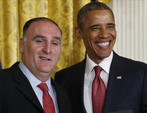 José Andrés con Barack Obama