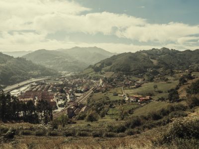 Vistas de Uxo desde Villar (Fot.: Albino -AF Semeya).