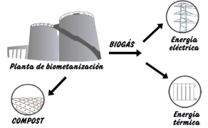 Esquema tratamiento residuos orgánicos