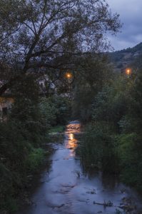 Río Turon a su paso por Figaredo (Fot. Yolanda - AF Semeya).