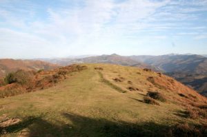 Panorámica Túmulos de Los Carbayones