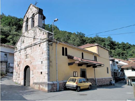 Iglesia parroquial de san Bartolomé de Baiña