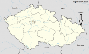 Mapa de la República Checa, Karviná