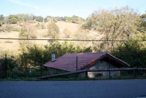 Tejado del Molino de la carretera de Cenera-La Viña