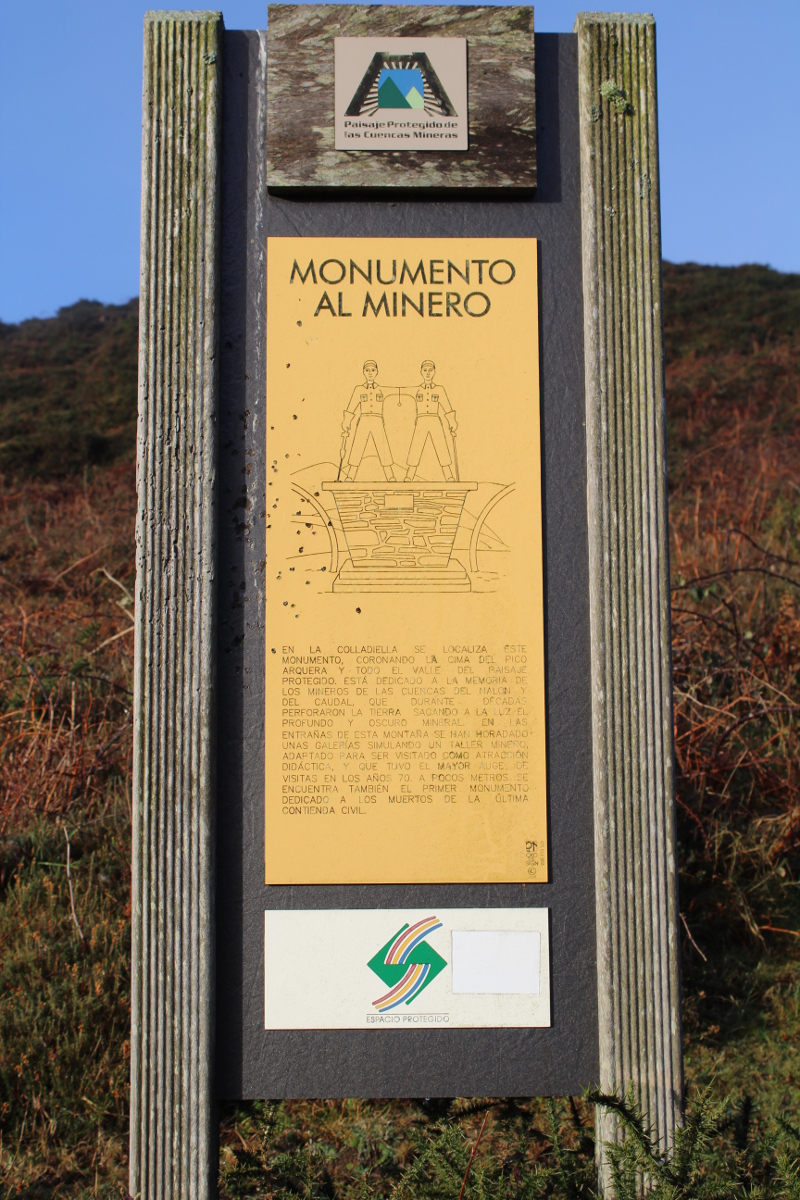 Cartel Monumento al Minero