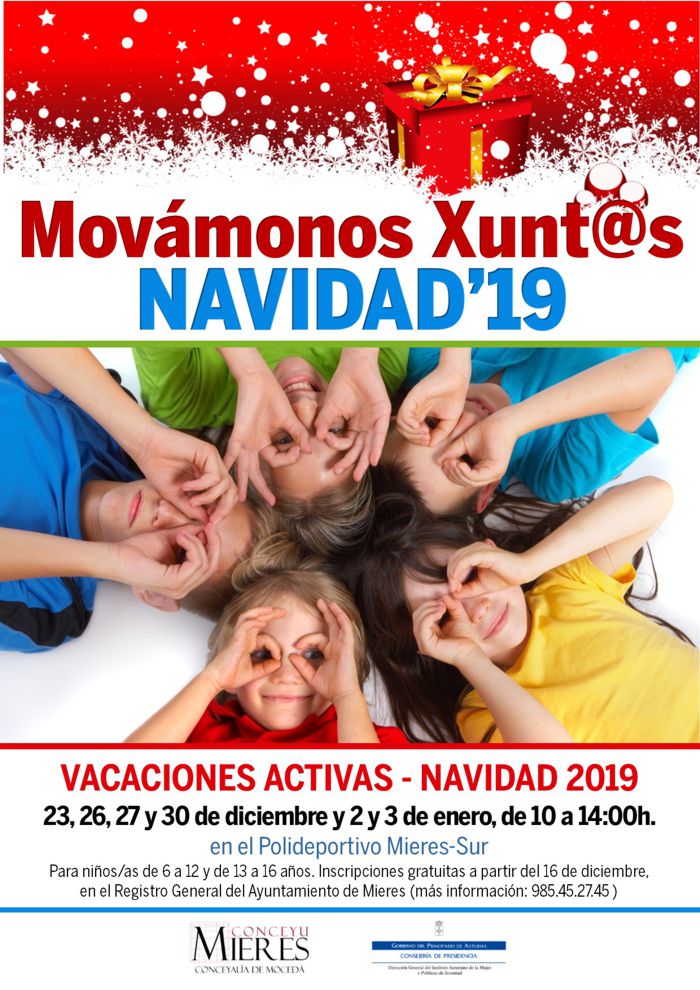 Cartel Web Movamonos Xuntos Navidad 2019