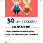 Cartel De Actividades 30 Aniversario OASSAM