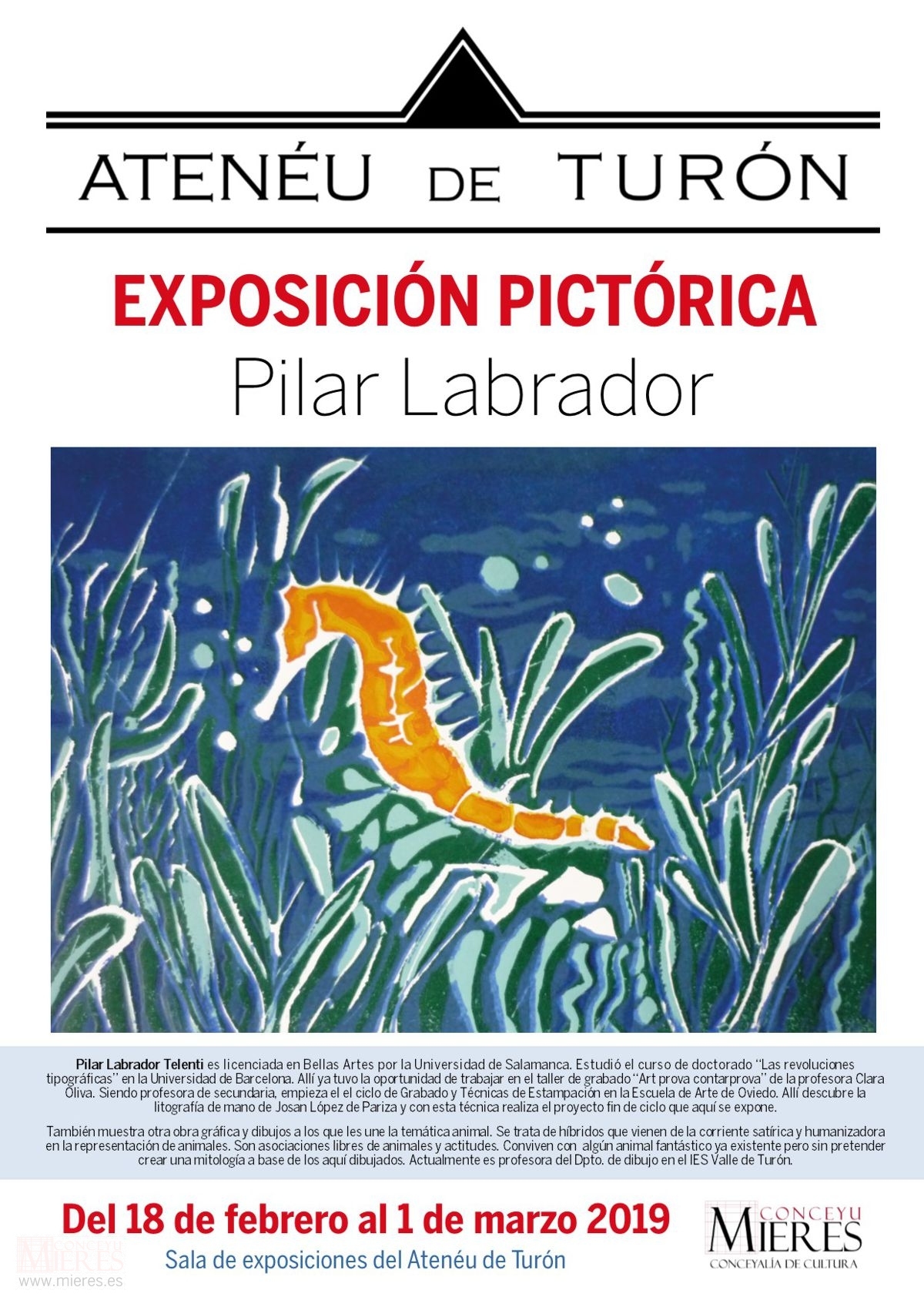 Exposicion Pictorica Pilar Labrador
