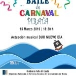 Cartel Web Baile Carnaval Pirata 2019