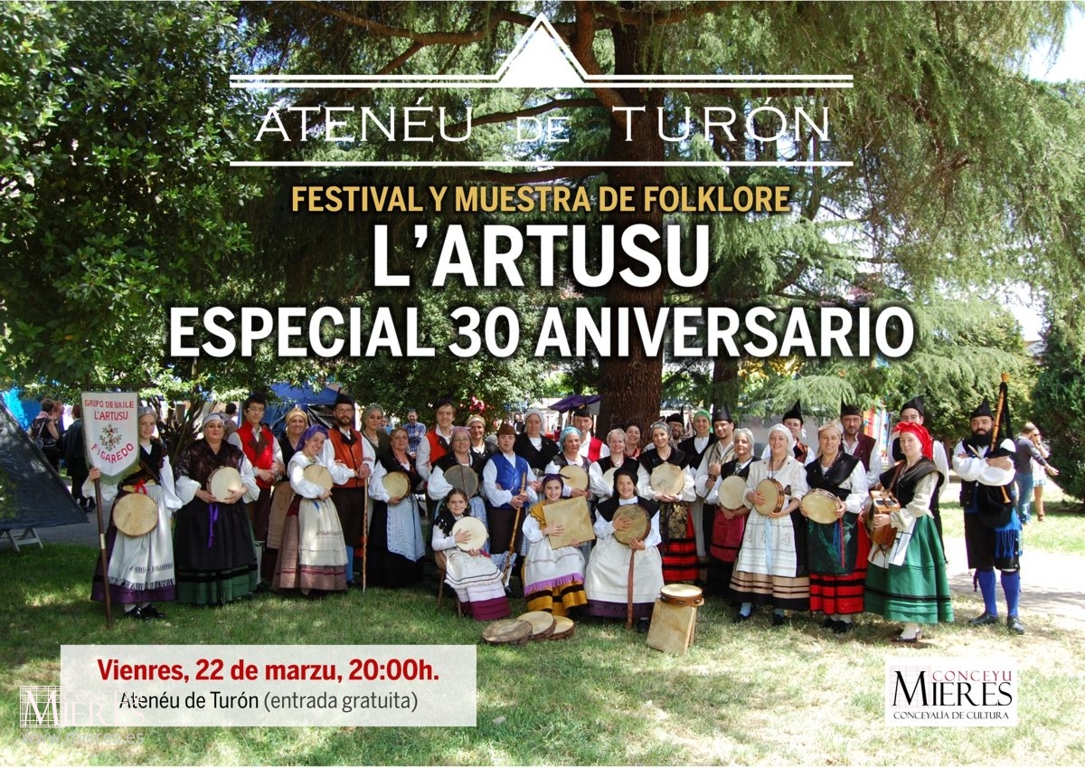 Cartel Web Lartusu Turon Marzo 2019