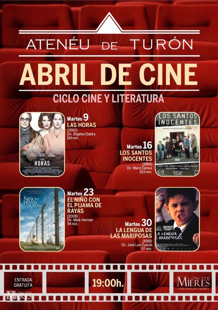 Cartel Web Cine Turón 201904