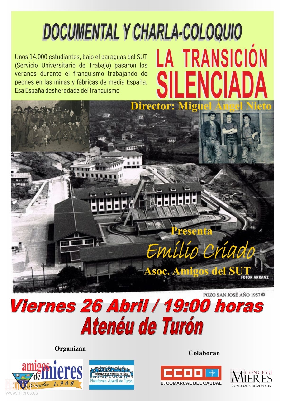 Cartel Web Turon La Transicion Silenciada