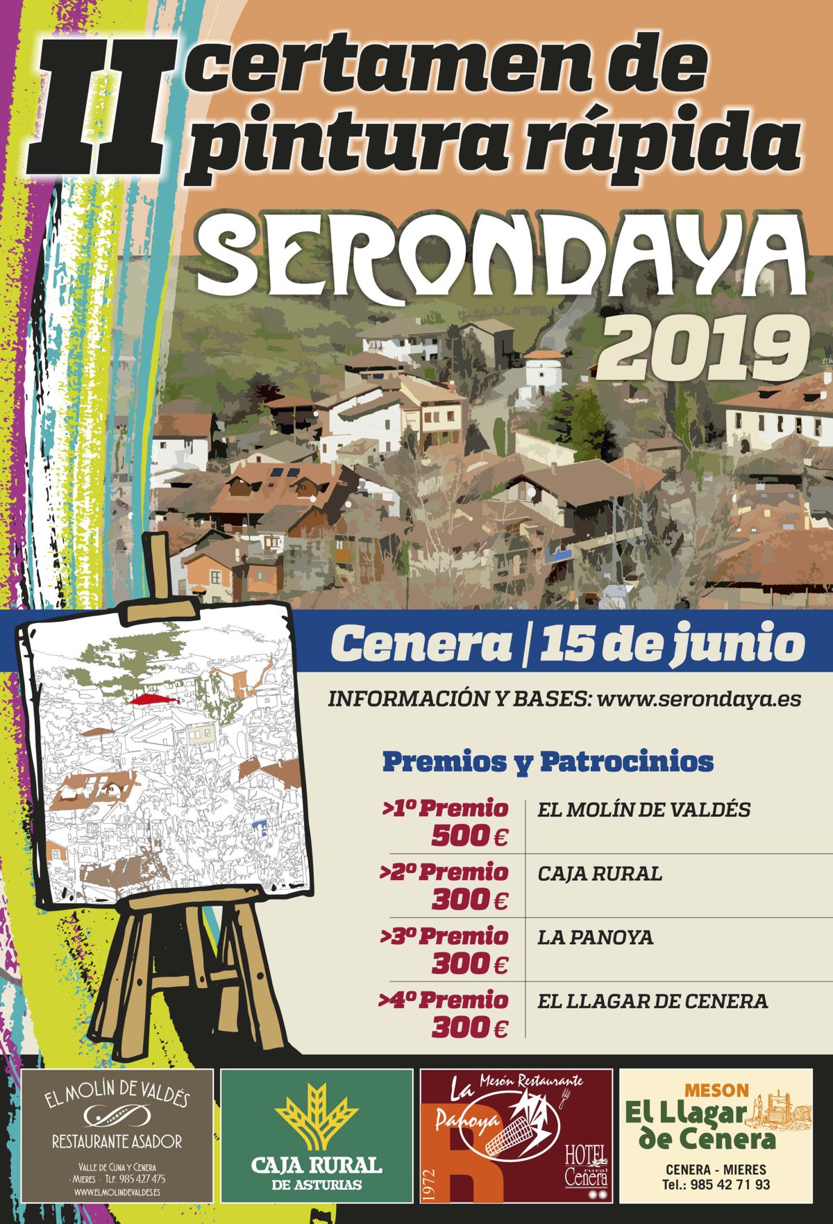 Cartel Web Certamen Pintura Rapida Serondaya 2019