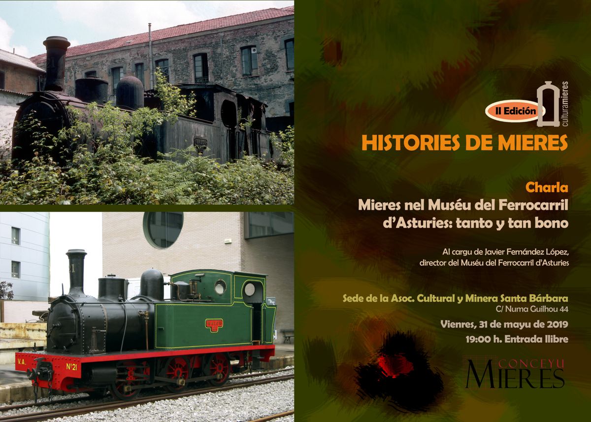 Cartel Web Histories De Mieres Charla MUFE