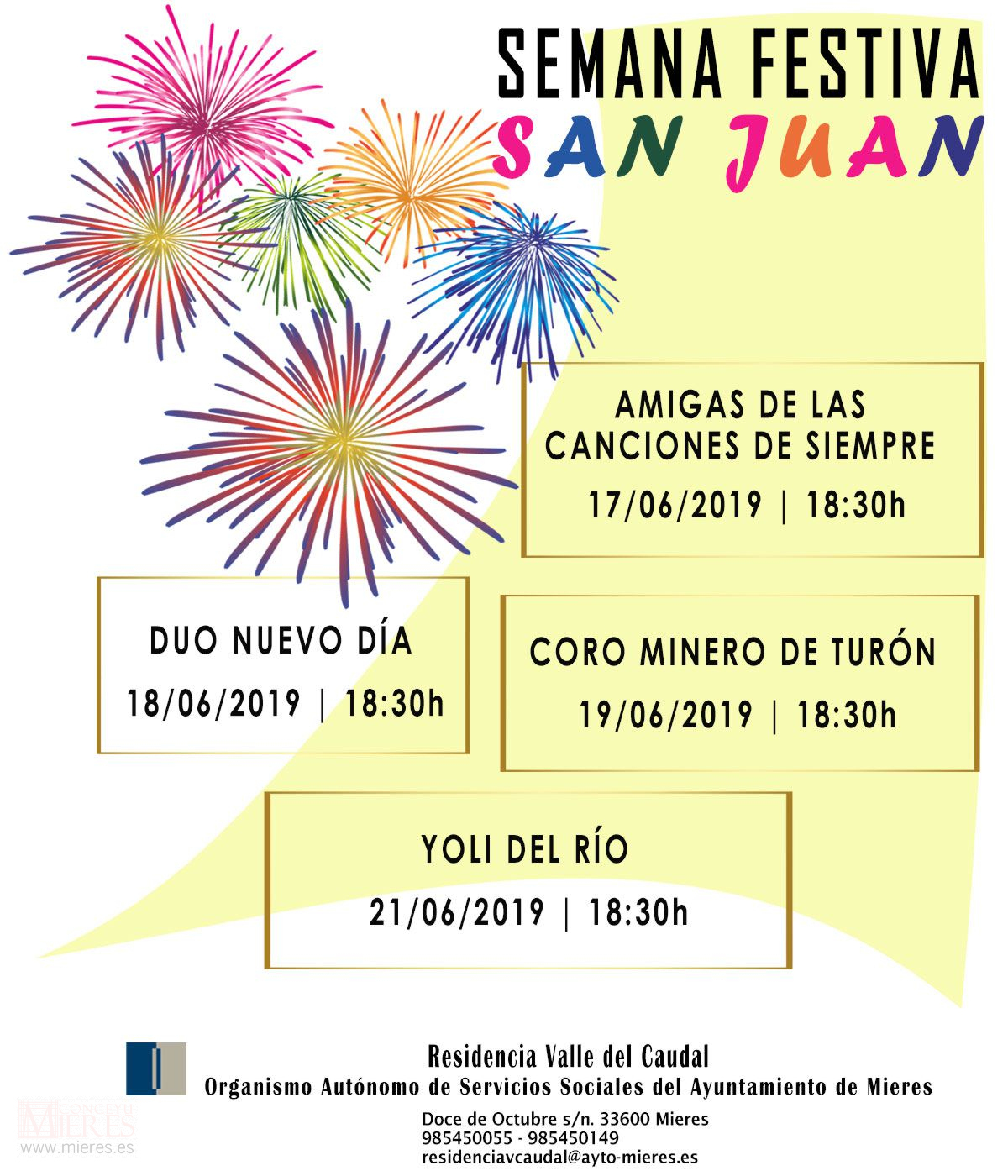 Cartel Web Semana Festiva San Juan 2019