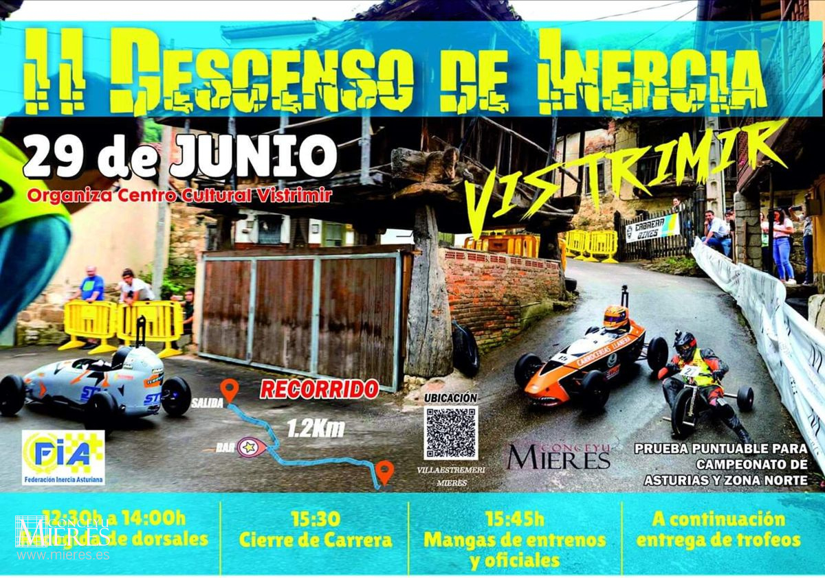 Cartel Web Descenso Inercia Vistrimir 2019