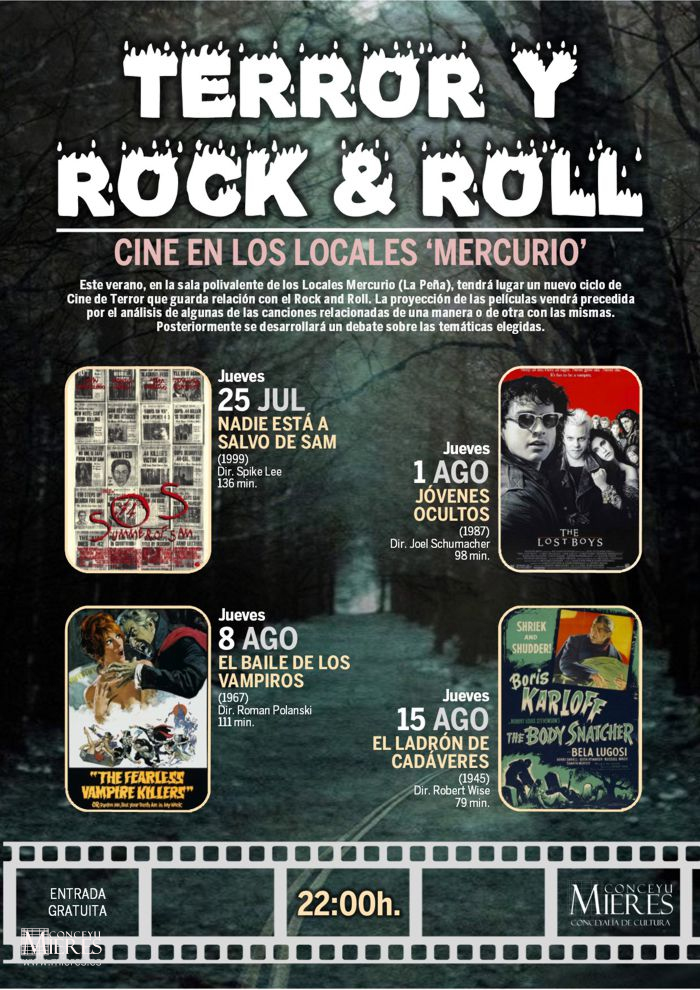 Cartel Web Cine Locales Mercurio 2019