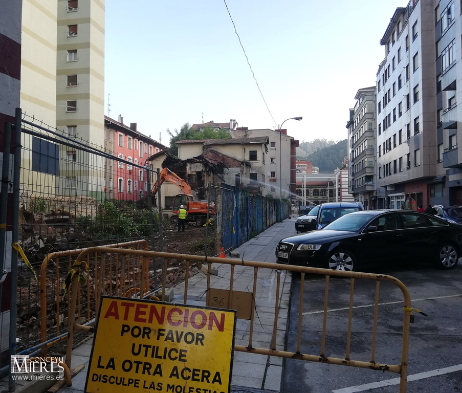 Obras Aparcamiento La Pista