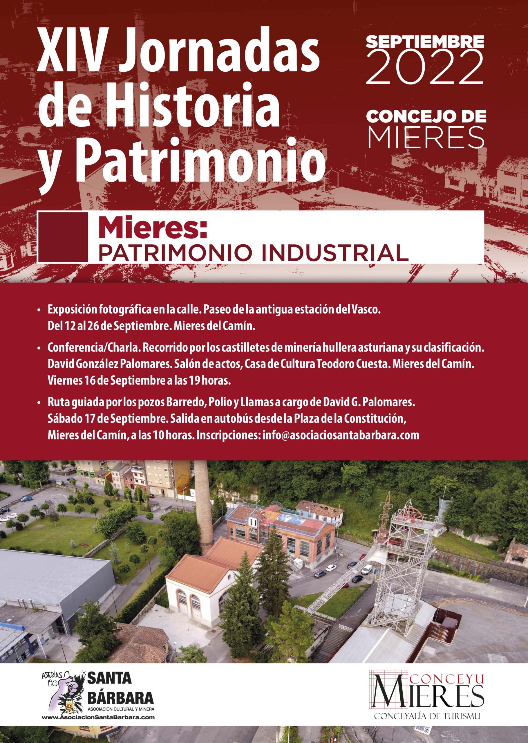 XIV Jornadas Historia Y Patrimonio Cartel (Mieres).cdr