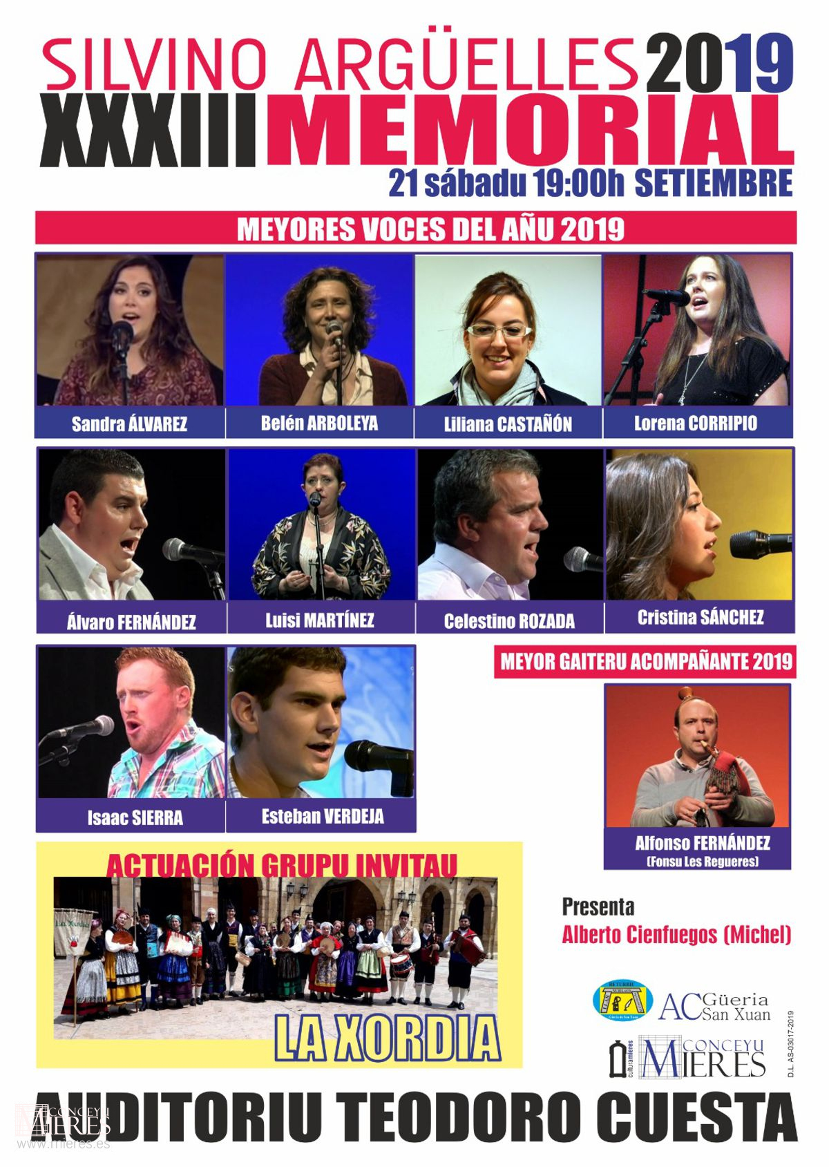 Cartel Web Memorial Silvino Arguelles 2019