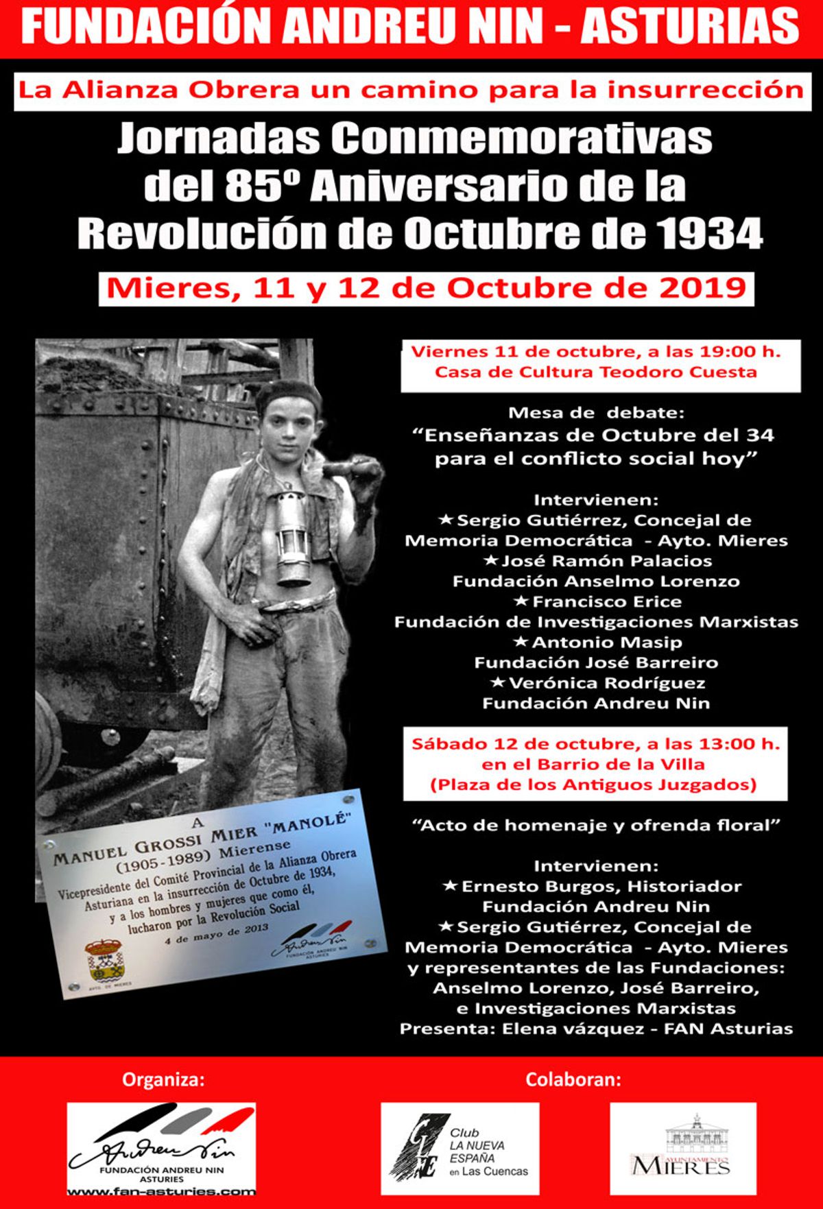 85º Octubre 34 Cartel Web