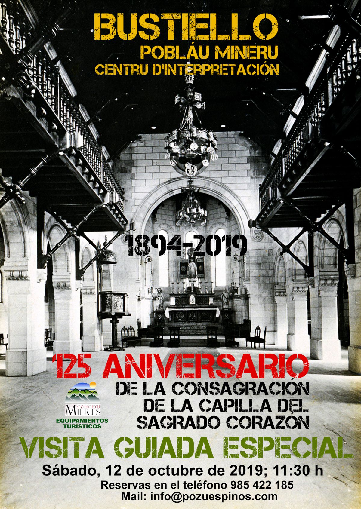 Cartel Web 125 Ainversario Iglesia Bustiello