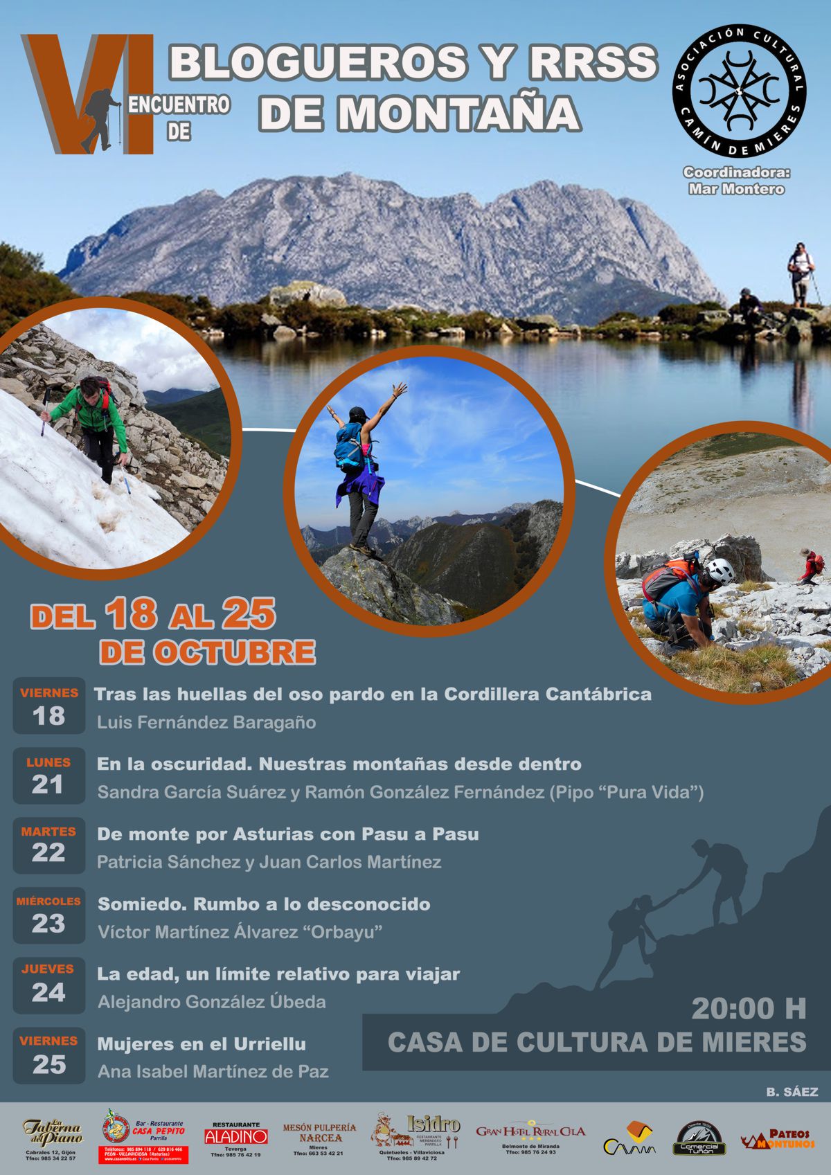 Cartel Web Jornadas Blogs Montaña