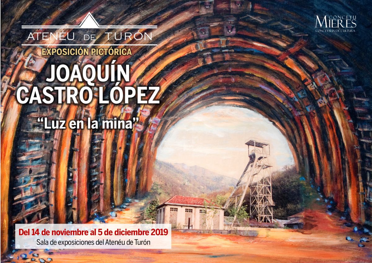 Cartel Web Exposicion Pictorica Joaquín Castro Turón 2019