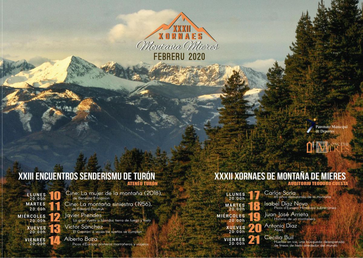 Cartel Web Jornadas Montaña 2020