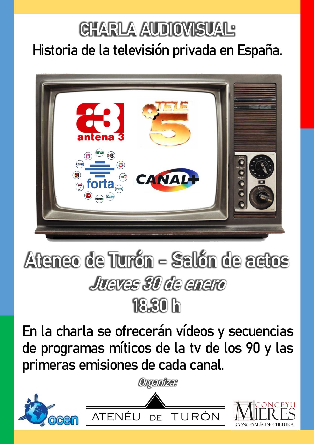 Charla Historia Television España Turon 2020