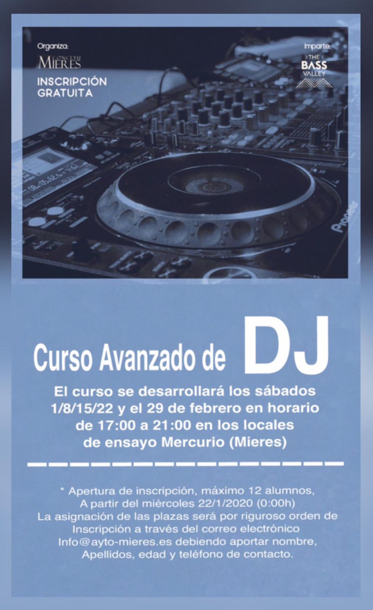 Curso Avanzado DJ 2020